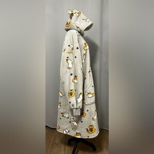 Cat Blanket Hoodie With Hood